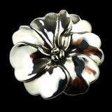 Simon Sebbag Sterling Silver Pansy Flower Pin or Pendant SP1153