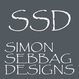 Simon Sebbag Large Hammered Beaded Sterling Silver Hoop Earrings E2698 - ILoveThatGift