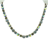 Mariana Handmade Swarovski Necklace 3044/1 215-3 Blue Green AB