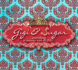 Gigi & Sugar White Pearl Black Bead & Deerskin Leather Necklace Lariat Penny - ILoveThatGift