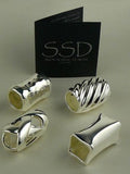 Simon Sebbag Sterling Polished Silver Slide Bead 207 for Leather Necklace - ILoveThatGift
