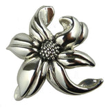 Simon Sebbag Sterling Silver Orchid Pin or Pendant SP1136