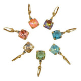 La Vie Parisienne Earrings Gold Swarovski Crystal Dangle Popesco 6581G Pacific O - ILoveThatGift