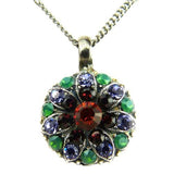 Mariana Guardian Angel Crystal Pendant Necklace 1003 Orange Purple Green Amethyst - ILoveThatGift