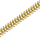 Fishbone 18K Gold Link Necklace 18" by Sahira - ILoveThatGift