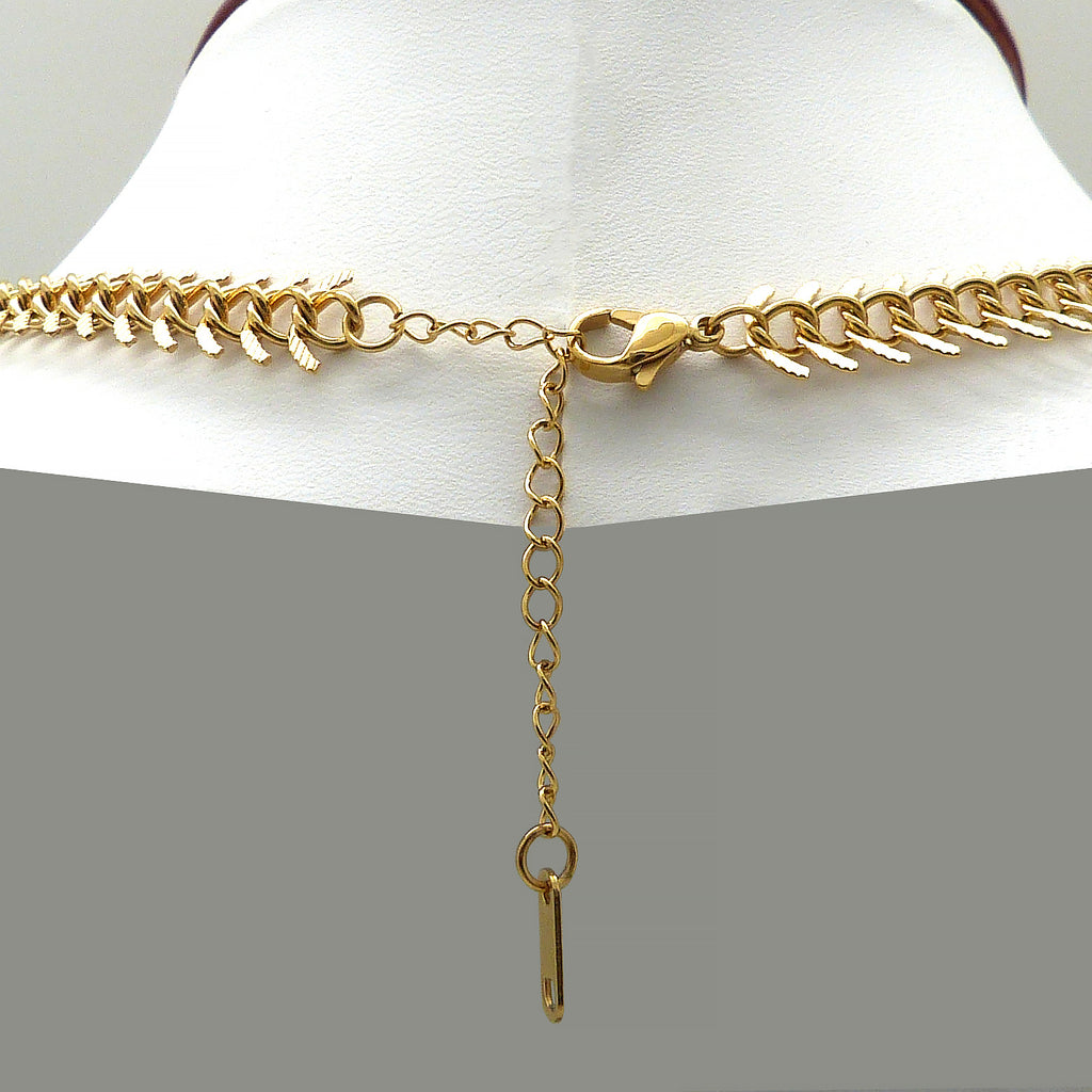 Fishbone 18K Gold Link Necklace 18" by Sahira - ILoveThatGift