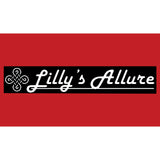Lilly's Allure Black Leather Silver Double Heart Necklace N23 Wear w Uno de 50 - ILoveThatGift