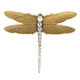 Anne Koplik Abella Dragonfly Pin Brooch with Swarovski Crystal PN5523CRY