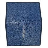 Blue Leather Stingray Business Credit Card Case - ILoveThatGift