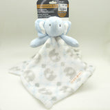 Blankets and Beyond Soft Blue Elephant NUNU Baby Security Blanket