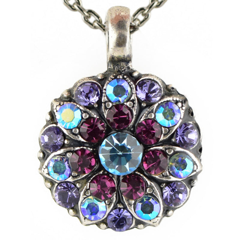 Mariana Guardian Angel Crystal Pendant Necklace 153 Amethyst Blue - ILoveThatGift