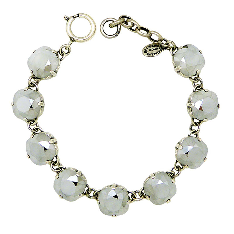 La Vie Parisienne Catherine Popesco Swarovski Bracelet Chrome Silver 1696BS - ILoveThatGift