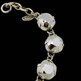 La Vie Parisienne Catherine Popesco Swarovski Bracelet Chrome Silver 1696BS - ILoveThatGift