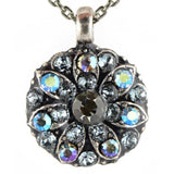 Mariana Guardian Angel Crystal Pendant Necklace 215-3 Blue Green Crystal - ILoveThatGift