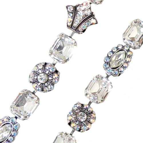 Mariana Handmade Swarovski Clear AB Crystal Bracelet NWT 4014 001 - ILoveThatGift