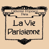La Vie Parisienne Popesco Swarovski Silver Stud Earrings Chrome LIMITED EDITION - ILoveThatGift