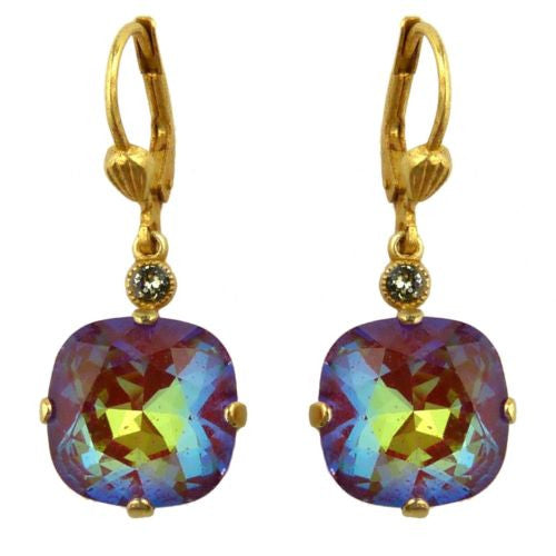 La Vie Parisienne Gold Blue Ruby Earrings 6544G Catherine Popesco - ILoveThatGift