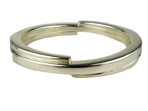 Simon Sebbag Swirl Sterling Silver 925 Bracelet B1304 SS Bangle - ILoveThatGift