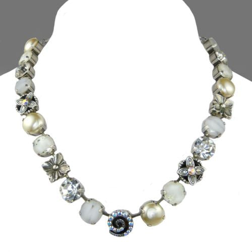 Mariana Handmade Swarovski Necklace N3025 1201 Alabaster AB Crystal Pearl