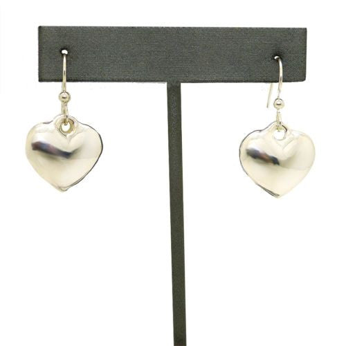 Simon Sebbag 925 Sterling Silver Heart Earrings E218 - ILoveThatGift