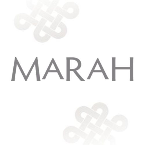 Three Row Flower Raised Bracelet by Marah Silver Alloy Black Cotton - ILoveThatGift