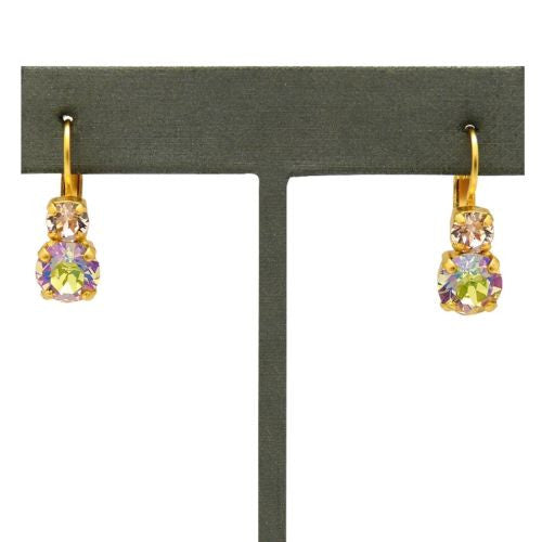 Mariana Handmade Swarovski Crystal Earrings 1190 2102 Gold Tequila Sunrise Jonquil - ILoveThatGift