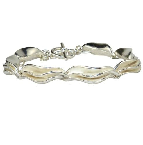 Betsy Frost Design Handmade Sterling Silver 925 Frosting Bracelet - ILoveThatGift