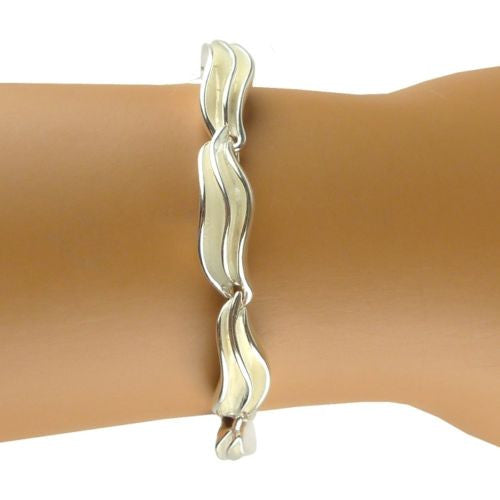 Betsy Frost Design Handmade Sterling Silver 925 Frosting Bracelet - ILoveThatGift