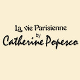 La Vie Parisienne Gold Oval Black Diamond Swarovski Earrings 4708G Catherine Popesco - ILoveThatGift