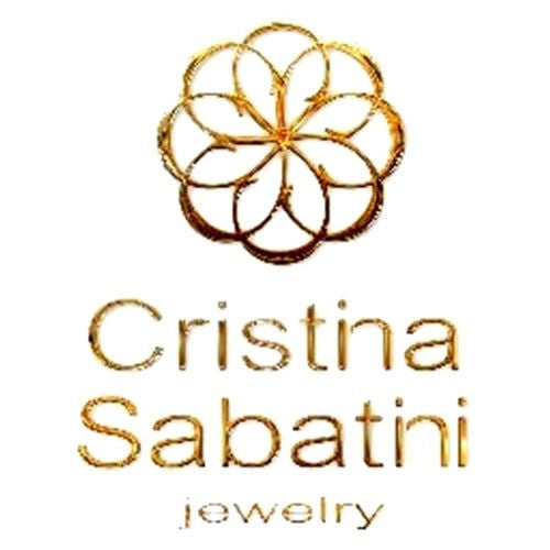 Cristina Sabatini Fleur De Lis Bangle Sapphire Blue Amethyst Swarovski Crystal - ILoveThatGift