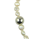 Simon Sebbag Sterling Silver White Pearl Beads Toggle Clasp Necklace 24 inches NB101P24 - ILoveThatGift