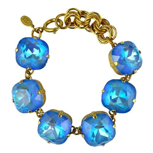 La Vie Parisienne Large Swarovski Bracelet Ultra Blue 1676G Catherine Popesco - ILoveThatGift