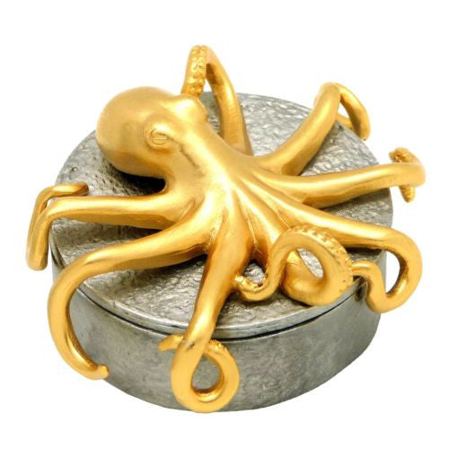 Michael Michaud Octopus Trinket Jewelry Box from Silver Seasons Table Arts - ILoveThatGift