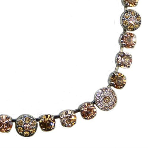 Mariana Handmade Swarovski Necklace Handmade 3044/1 39132 Topaz Clear - ILoveThatGift