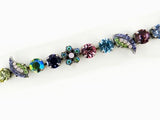 Mariana Handmade Swarovski Crystal Silver Leaf Bracelet  4502 88 - ILoveThatGift