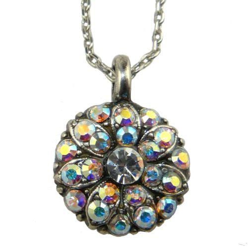 Mariana Guardian Angel Crystal Pendant Necklace AB Crystal 001AB - ILoveThatGift