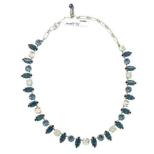 Mariana Handmade Swarovski Necklace 3143/1 1069 Mood Indigo Blue - ILoveThatGift