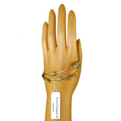 Seasonal Whispers Bangles Set of 3 in Rose Gold Rose Swarovski Crystals 3519 - ILoveThatGift