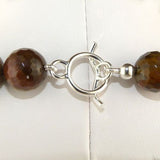 Simon Sebbag Sterling Silver Petrified Wood Beads Toggle Clasp Necklace 24 " NB106FPW24 - ILoveThatGift