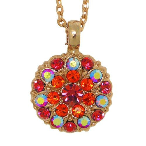 Mariana Guardian Angel Crystal Pendant Rose Gold Necklace 1075 Lady Marmalade Fu - ILoveThatGift