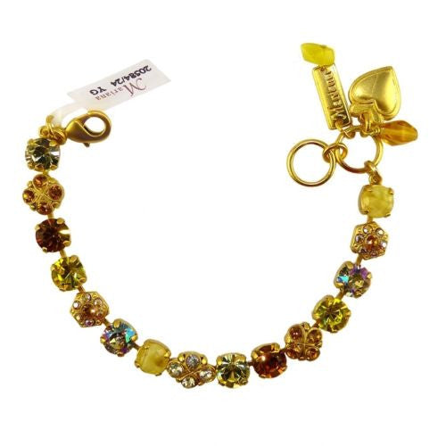 Mariana Handmade Swarovski 4004 Bracelet 1004 Gold Yellow Topaz Citrine Crystal - ILoveThatGift