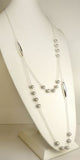 Simon Sebbag Sterling Silver Gray Pearl Long Bead Necklace - ILoveThatGift