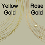 Seasonal Whispers Necklace Rose Gold White Pearls 8256 - ILoveThatGift
