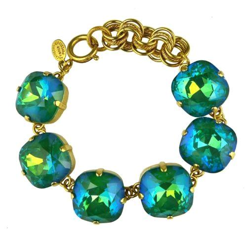 La Vie Parisienne Large Swarovski Bracelet Ocean 1676G Catherine Popesco - ILoveThatGift