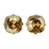 La Vie Parisienne Catherine Popesco Swarovski Gold Stud Earrings 6556PG - ILoveThatGift