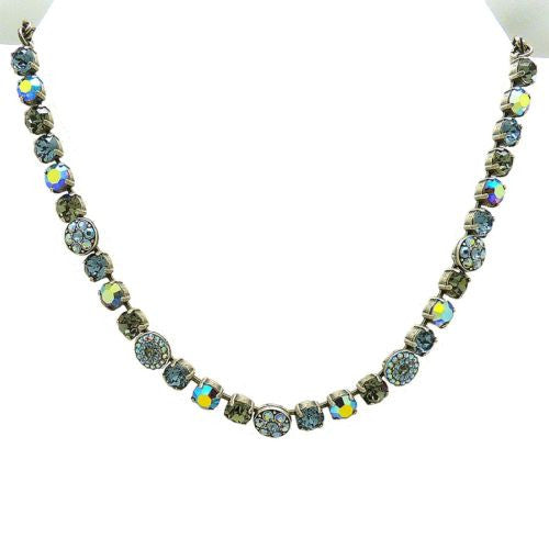 Mariana Handmade Swarovski Necklace 3044/1 215-3 Blue Green AB - ILoveThatGift