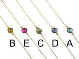 Bezel Stone Bracelet by Athena Designs - ILoveThatGift