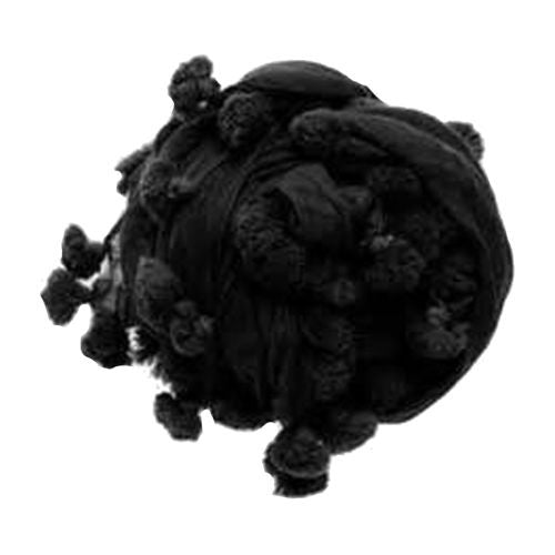 Matta NY Dupatta Shawl Scarf Black Large 100 x 200 cm - ILoveThatGift