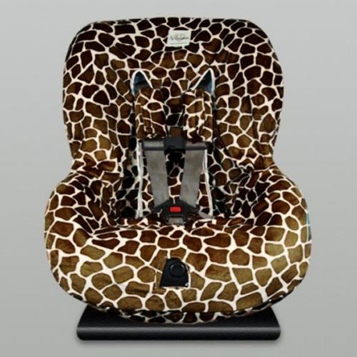 My Blankee Toddler Car Seat Cover Brown Giraffe - ILoveThatGift