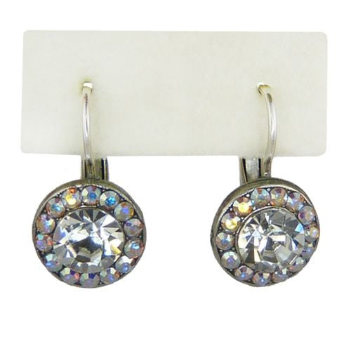Mariana Handmade Swarovski Crystal Earrings 1129 001 Clear AB Rainbow - ILoveThatGift